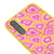 Oppo A91 Pinky Hearts Telefon Kılıfı - Renkli Silikon - Sarı