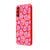 Samsung A24 Pinky Hearts Telefon Kılıfı - Renkli Silikon - Kırmızı