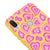 Xiaomi Redmi Note 7 Pinky Hearts Telefon Kılıfı - Renkli Silikon - Sarı
