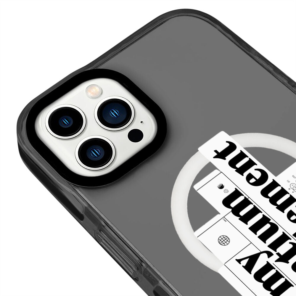 MagsafeliArtycaseCoolBlack