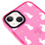 iPhone 13 Cute Rabbits Telefon Kılıfı - Artycase - Fuşya