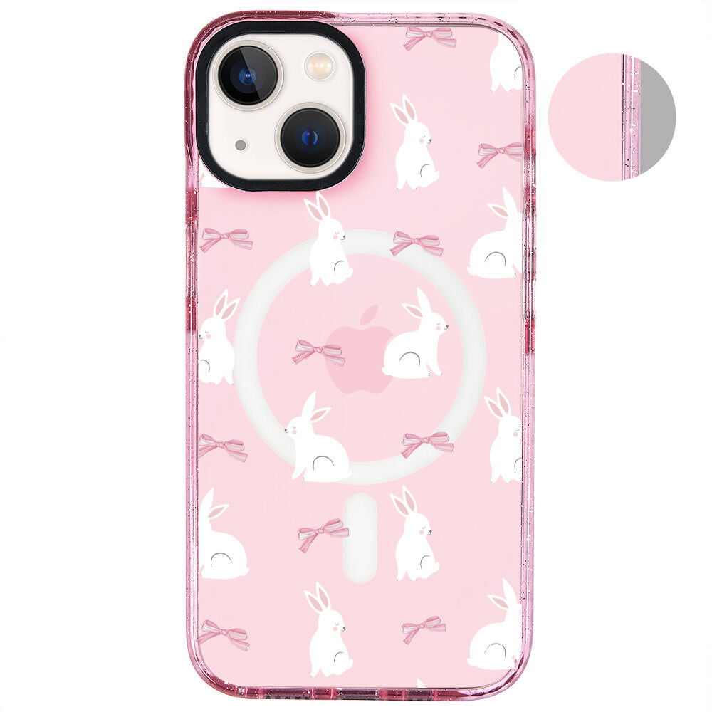 MagsafeliArtycaseSimliPembe