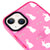 iPhone 14 Cute Rabbits Telefon Kılıfı - Artycase - Fuşya