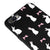 Realme C2 Cute Rabbits Telefon Kılıfı - Renkli Silikon - Siyah