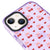 iPhone 15 Plus Cute Cherry Telefon Kılıfı - Artycase - Simli Mor
