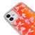 iPhone 12 Pinky Ribbons Telefon Kılıfı - Neon - Turuncu