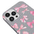 iPhone 12 Pro Max Pinky Ribbons Telefon Kılıfı - Renkli Silikon - Gri