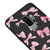 Samsung S9 Plus Pinky Ribbons Telefon Kılıfı - Renkli Silikon - Siyah