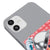 iPhone 12 Mini Pancake Telefon Kılıfı - Renkli Silikon - Gri