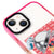 iPhone 14 Pancake Telefon Kılıfı - Artycase - Pembe Yeşil