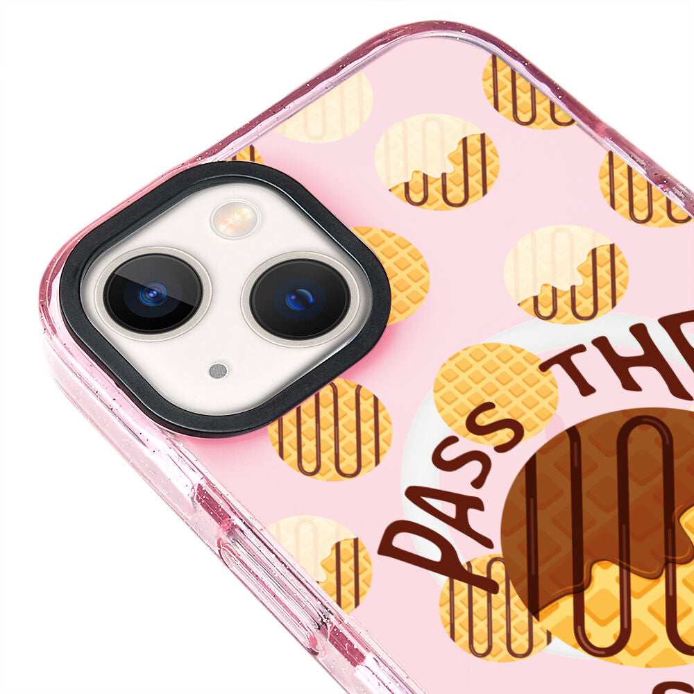 MagsafeliArtycaseSimliPembe