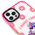 iPhone 14 Pro I Donut Care Telefon Kılıfı - Artycase - Pembe Yeşil