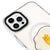 iPhone 13 Pro Max Egg Cat Telefon Kılıfı - Magsafeli Artycase - Beyaz
