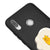 Huawei P Smart 2019 Egg Cat Telefon Kılıfı - Renkli Silikon - Siyah