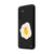 Samsung A14 Egg Cat Telefon Kılıfı - Renkli Silikon - Siyah