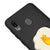 Samsung A20 Egg Cat Telefon Kılıfı - Renkli Silikon - Siyah