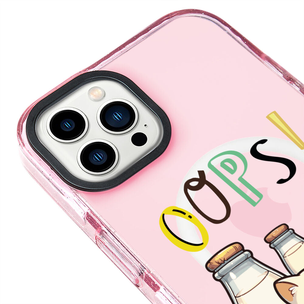 MagsafeliArtycaseSimliPembe