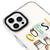 iPhone 14 Pro Oops Cat Telefon Kılıfı - Magsafeli Artycase - Beyaz