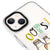 iPhone 15 Plus Oops Cat Telefon Kılıfı - Magsafeli Artycase - Beyaz