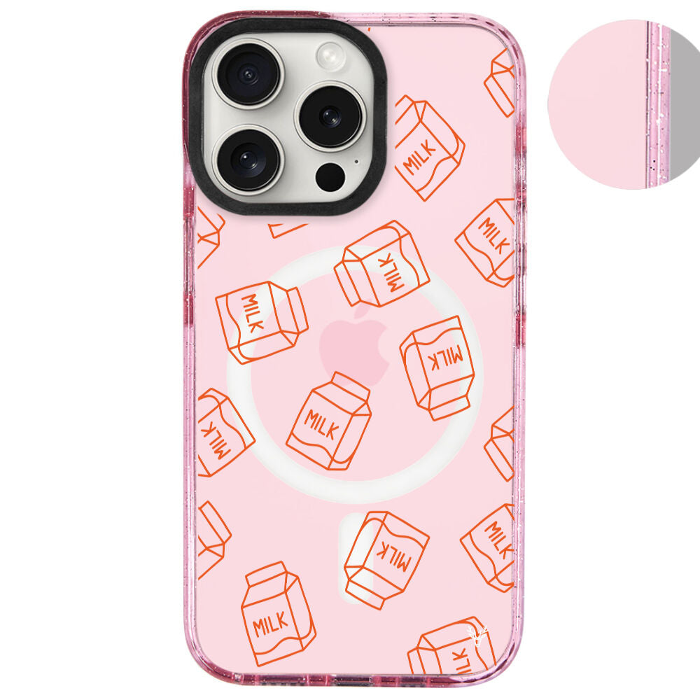MagsafeliArtycaseSimliPembe