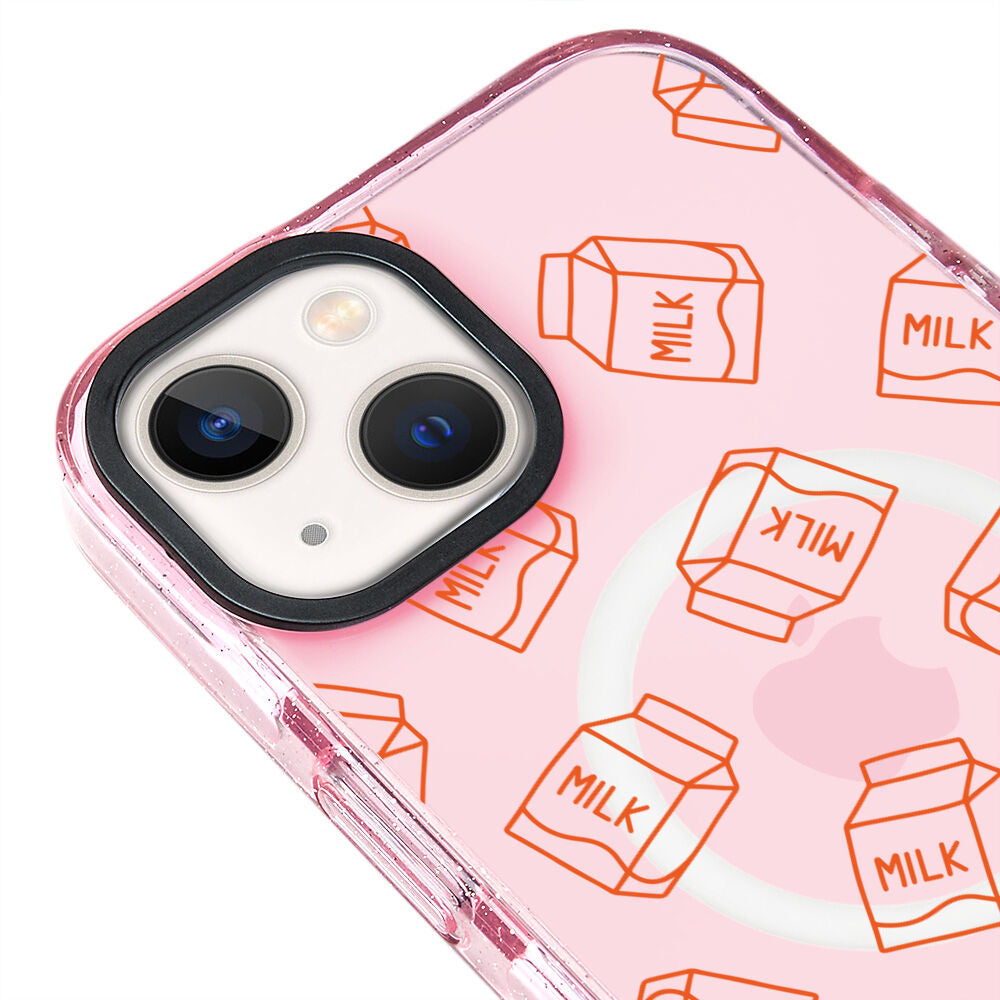 MagsafeliArtycaseSimliPembe