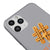 iPhone 11 Pro Hashtag Waffle Telefon Kılıfı - Renkli Silikon - Gri