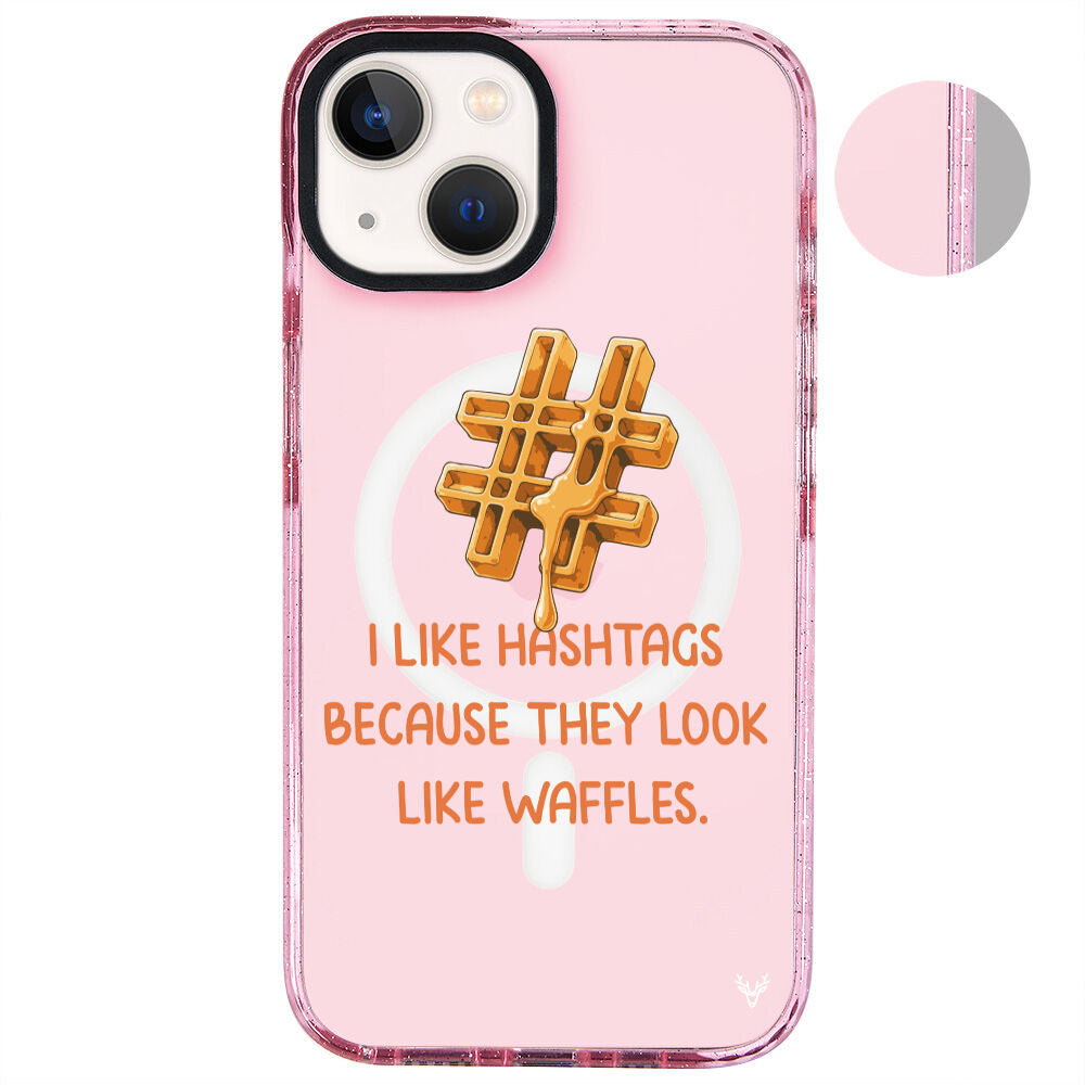 MagsafeliArtycaseSimliPembe