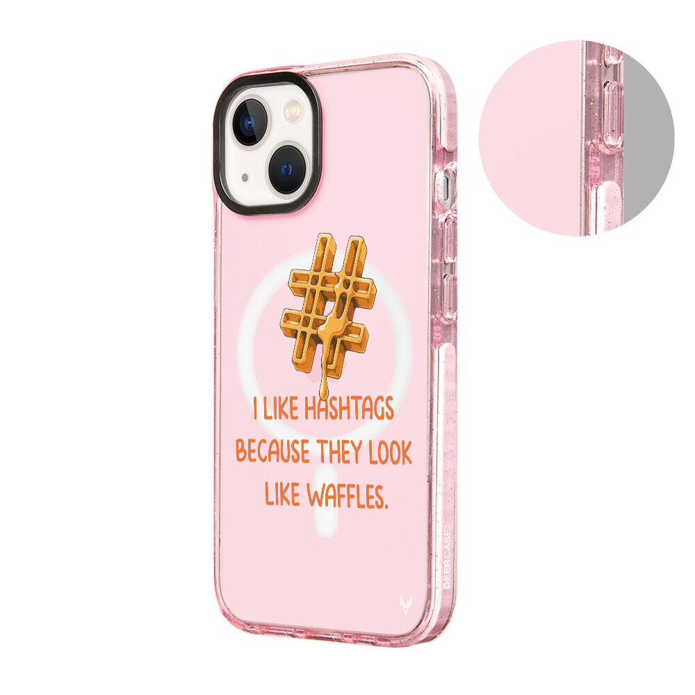MagsafeliArtycaseSimliPembe