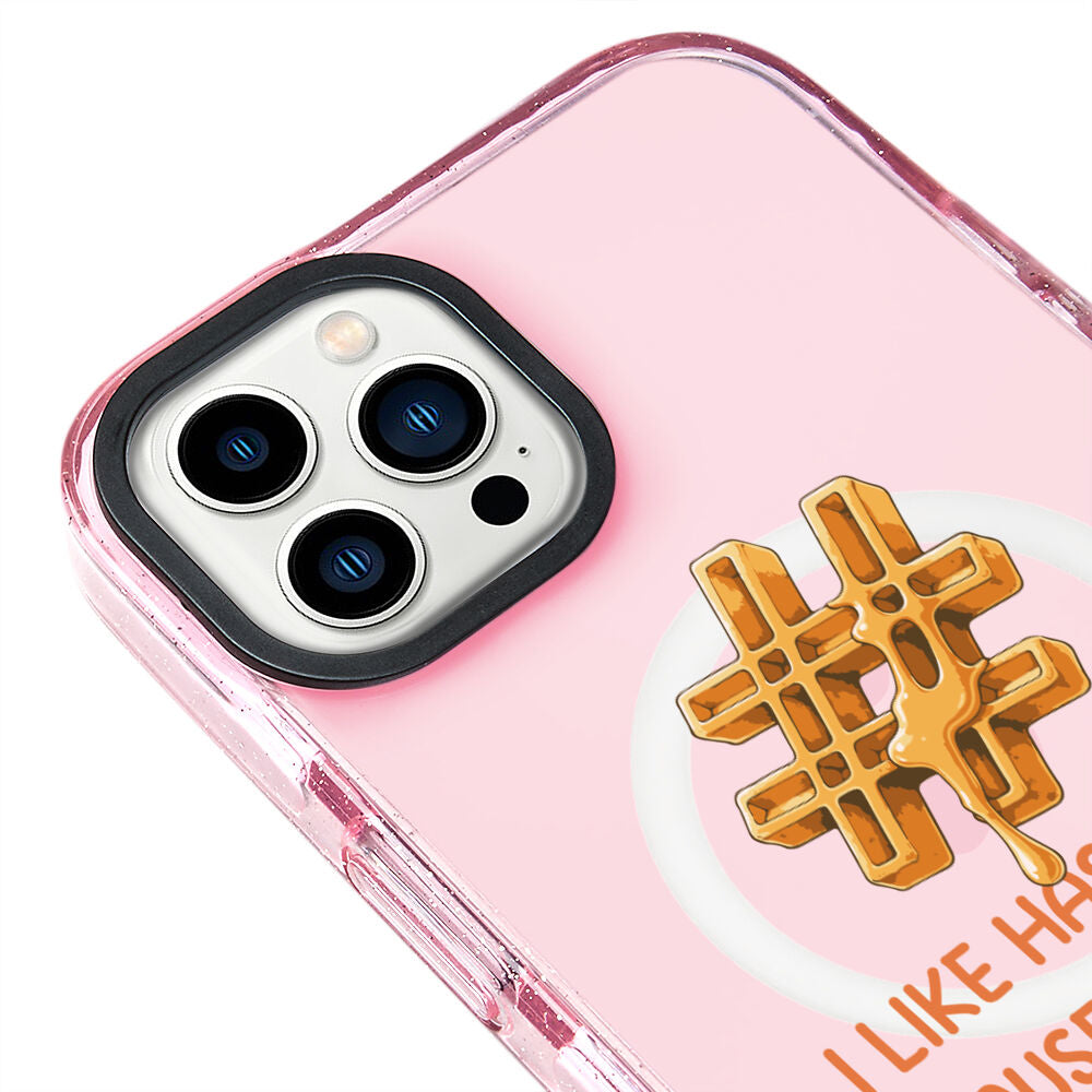 MagsafeliArtycaseSimliPembe