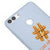 Huawei P Smart Hashtag Waffle Telefon Kılıfı - Renkli Silikon - Mavi