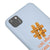 Huawei Y5 P Hashtag Waffle Telefon Kılıfı - Renkli Silikon - Mavi