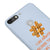 Huawei Y7 2018 Hashtag Waffle Telefon Kılıfı - Renkli Silikon - Mavi