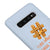 Samsung S10 Hashtag Waffle Telefon Kılıfı - Renkli Silikon - Mavi
