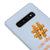 Samsung S10 Plus Hashtag Waffle Telefon Kılıfı - Renkli Silikon - Mavi