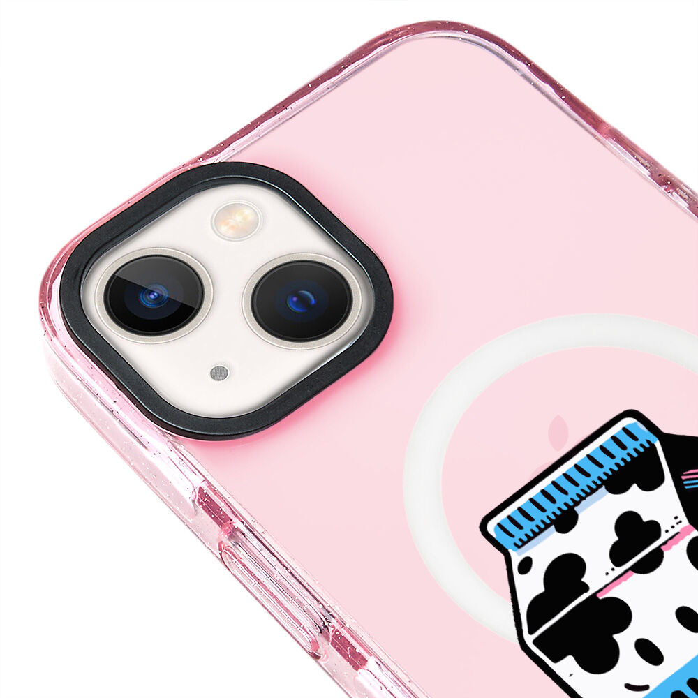 MagsafeliArtycaseSimliPembe
