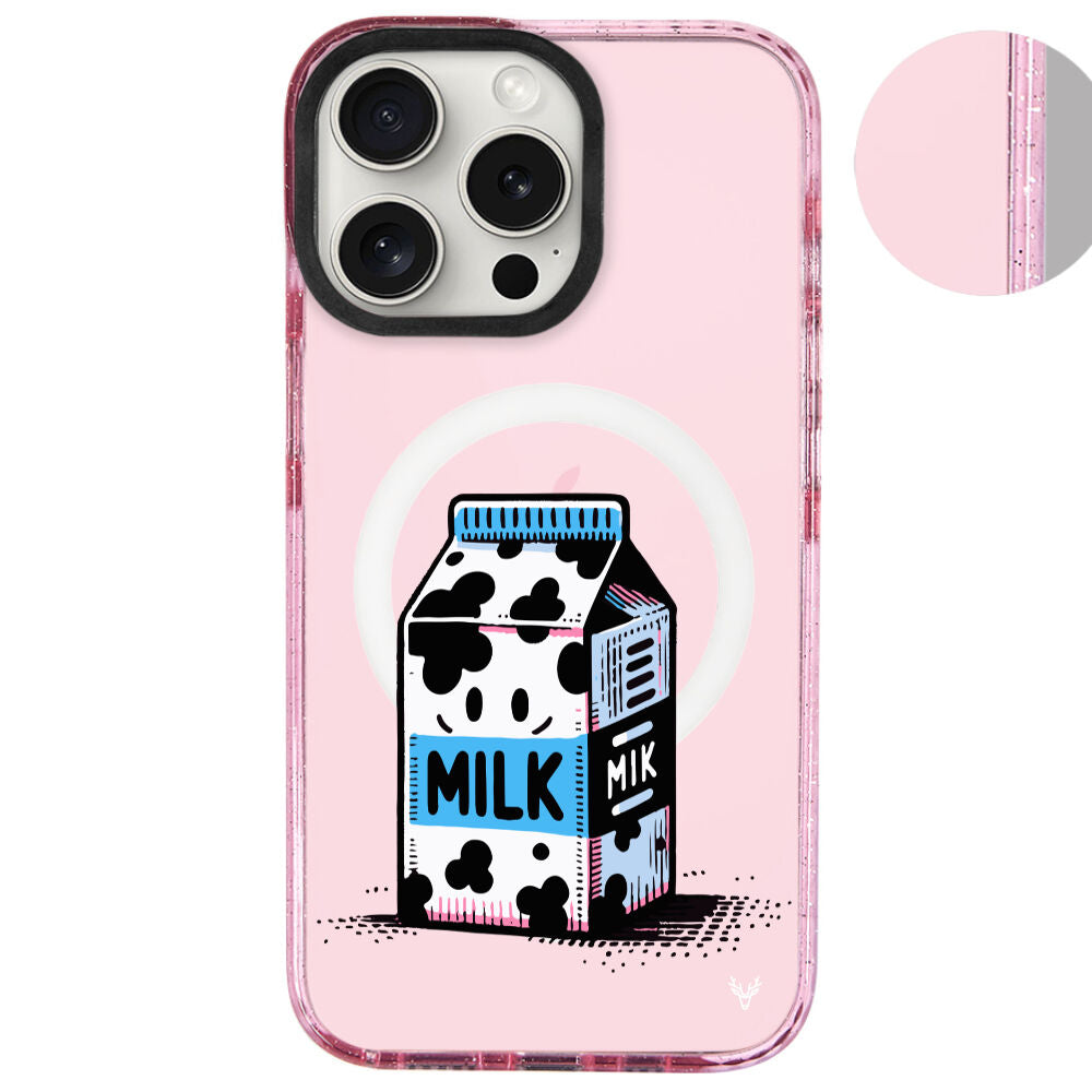 MagsafeliArtycaseSimliPembe