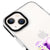 iPhone 14 Plus Purple Bear Telefon Kılıfı - Artycase - Siyah