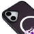 iPhone 16 Plus Purple Bear Telefon Kılıfı - Magsafeli Artycase - Cool Black