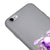 iPhone 6 PLus Purple Bear Telefon Kılıfı - Renkli Silikon - Gri