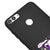 Huawei P Smart Purple Bear Telefon Kılıfı - Renkli Silikon - Siyah