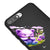Huawei Y6 2018 Purple Bear Telefon Kılıfı - Renkli Silikon - Siyah