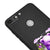 Huawei Y7 2018 Purple Bear Telefon Kılıfı - Renkli Silikon - Siyah