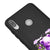 Huawei Y7 2019 Purple Bear Telefon Kılıfı - Renkli Silikon - Siyah