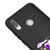 Huawei P Smart 2019 Purple Bear Telefon Kılıfı - Renkli Silikon - Siyah