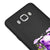 Samsung J7 2016 Purple Bear Telefon Kılıfı - Renkli Silikon - Siyah