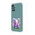 Xiaomi Redmi 10 Purple Bear Telefon Kılıfı - Renkli Silikon - Haki