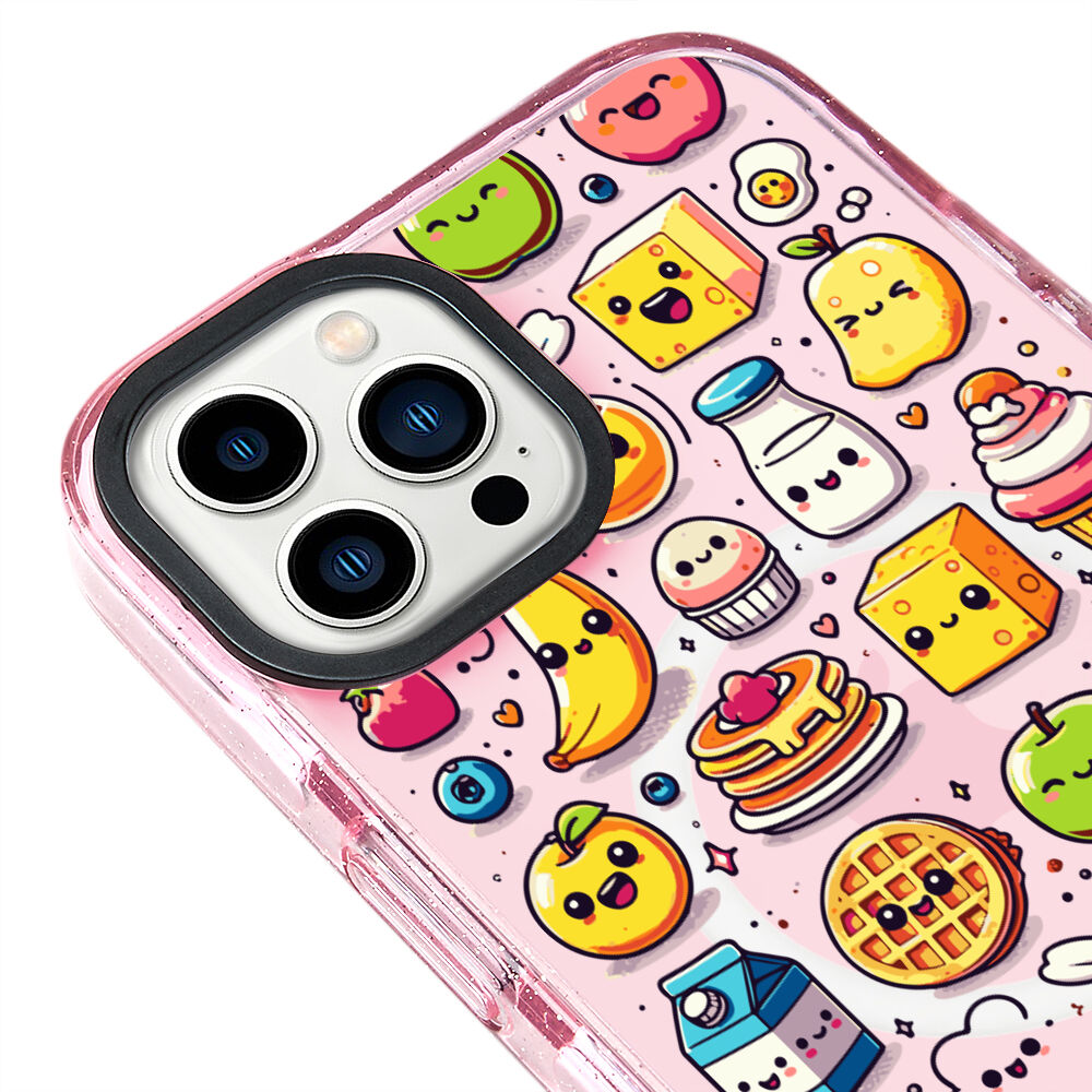 MagsafeliArtycaseSimliPembe
