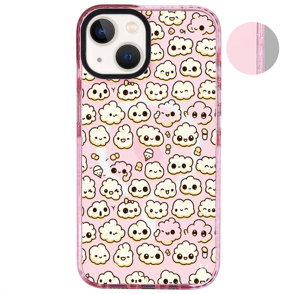 MagsafeliArtycaseSimliPembe