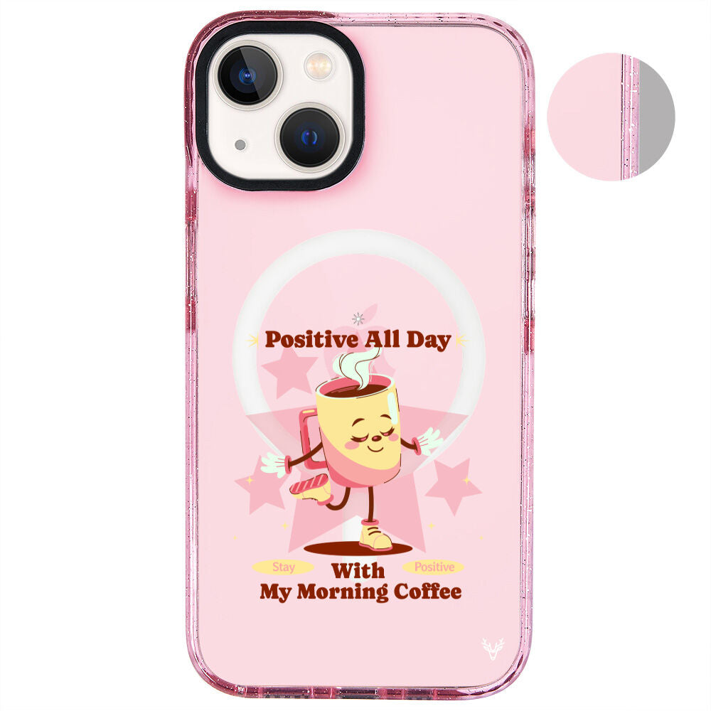 MagsafeliArtycaseSimliPembe