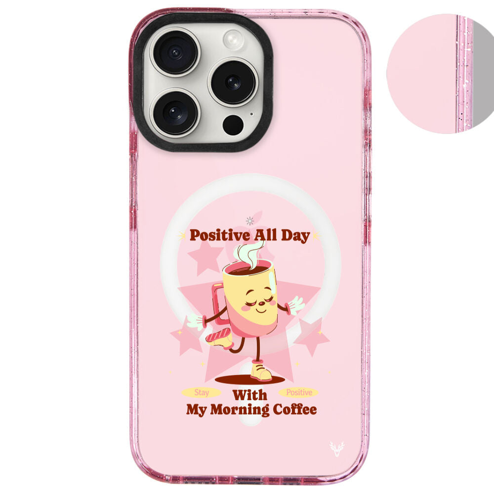 MagsafeliArtycaseSimliPembe